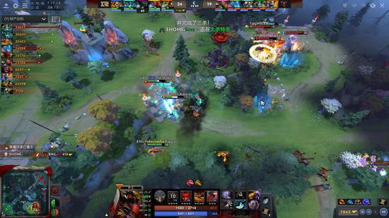 DOTA2中国战队XG战胜对手挺进TI14总决赛